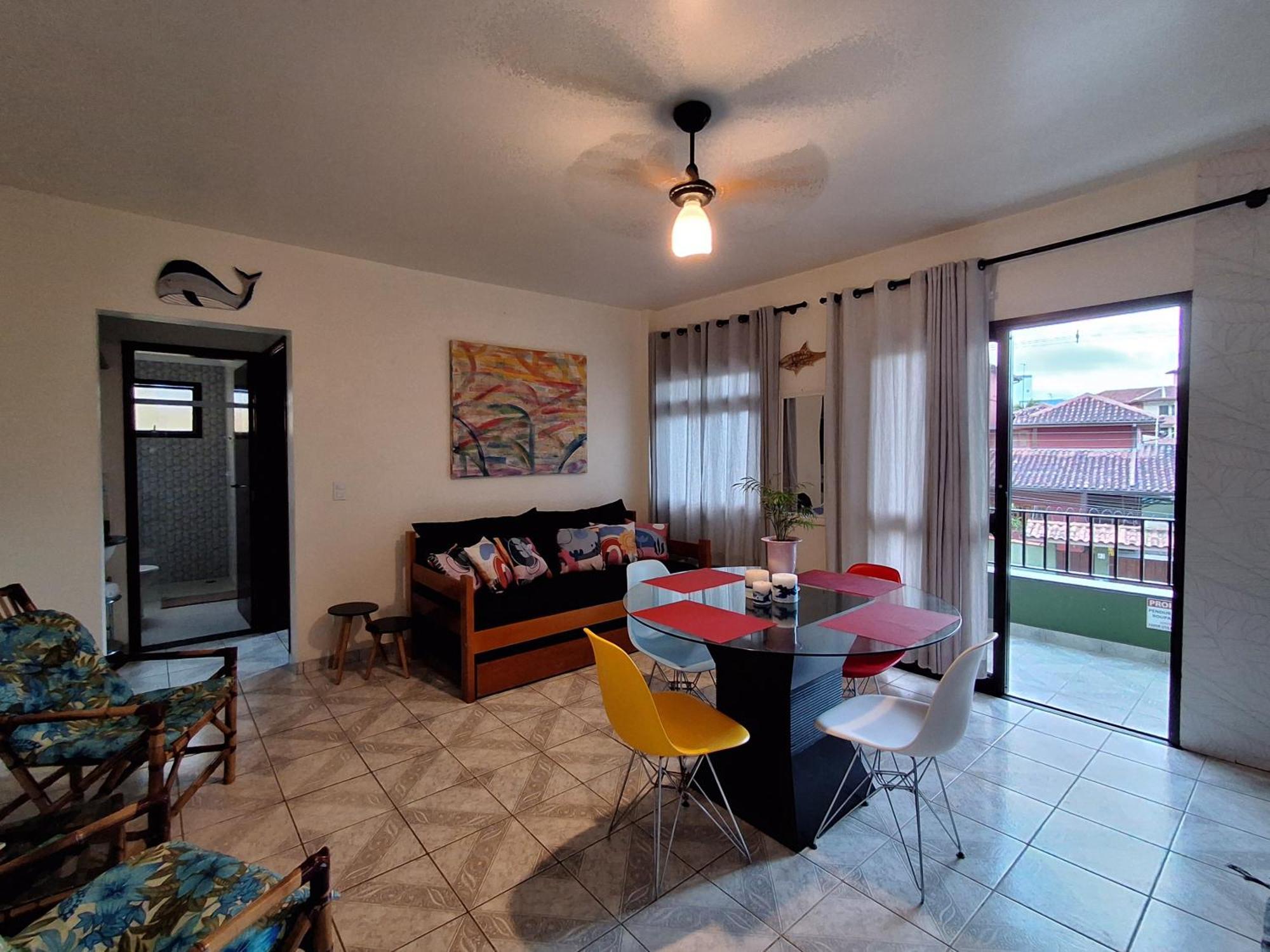 Apartamento Ap12 Toninhas Mar Brasil Ubatuba